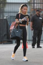 KAITLYN BRISTOWE at DWTS Studio in Los Angeles 10/09/2020