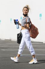 KAITLYN BRISTOWE at DWTS Sudio in Los Angeles 10/20/2020