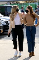 KALEY CUOCO and ZOSIA MAMET Out in Astoria 10/11/2020