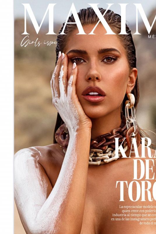 KARA DEL TORO on the Cover of Maxim Magazine, Mexico October 2020