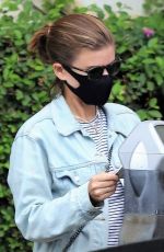 KATE MARA Wearing a Mask Out in Beverly Hills 10/22/2020