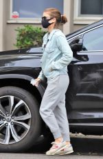 KATE MARA Wearing a Mask Out in Beverly Hills 10/22/2020