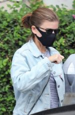 KATE MARA Wearing a Mask Out in Beverly Hills 10/22/2020