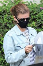KATE MARA Wearing a Mask Out in Beverly Hills 10/22/2020