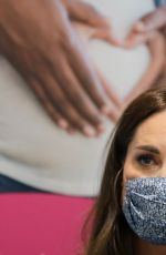 KATE MIDDLETON at Imperial College in London 10/14/2020
