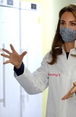 KATE MIDDLETON at Imperial College in London 10/14/2020