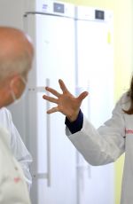 KATE MIDDLETON at Imperial College in London 10/14/2020