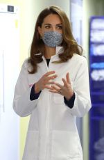 KATE MIDDLETON at Imperial College in London 10/14/2020
