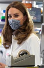 KATE MIDDLETON at Imperial College in London 10/14/2020