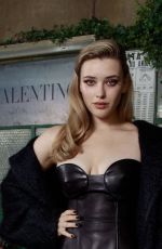 KATHERINE LANGFORD at Valentino Fashion Show at MFW in Milan 09/27/2020