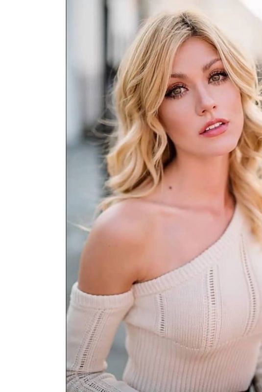 KATHERINE MCNAMARA on the Set of a Photoshoot, October 2020