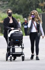 KATHERINE SCHWARZENEGGER and MARIA SHRIVER Out in Los ANgeles 10/10/2020