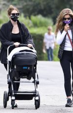 KATHERINE SCHWARZENEGGER and MARIA SHRIVER Out in Los ANgeles 10/10/2020