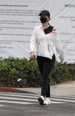 KATHERINE SCHWARZENEGGER Out in Santa Monica 10/18/2020