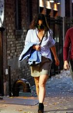 KATIE HOLMES and Emilio Vitolo Jr Out in New York 10/22/2020