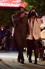 KATIE HOLMES and Emilio Vitolo Jr. Night Out in New York 10/04/2020