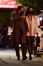 KATIE HOLMES and Emilio Vitolo Jr. Night Out in New York 10/04/2020