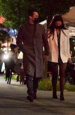KATIE HOLMES and Emilio Vitolo Jr. Night Out in New York 10/04/2020