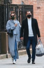 KATIE HOLMES and Emilio Vitolo Jr. Out in New York 10/05/2020