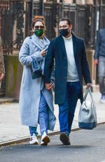 KATIE HOLMES and Emilio Vitolo Jr. Out in New York 10/05/2020