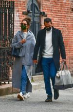 KATIE HOLMES and Emilio Vitolo Jr. Out in New York 10/05/2020