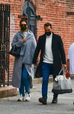 KATIE HOLMES and Emilio Vitolo Jr. Out in New York 10/05/2020