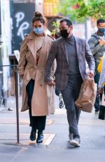 KATIE HOLMES and Emilio Vitolo Jr. Out in New York 10/13/2020