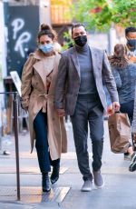 KATIE HOLMES and Emilio Vitolo Jr. Out in New York 10/13/2020