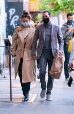KATIE HOLMES and Emilio Vitolo Jr. Out in New York 10/13/2020