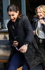 KELLI GIDDISH and Jamie Gray on the Set of Law & Order: SVU in New York 10/19/2020