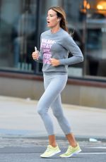KELLY BENSIMON Out Joging in New York 10/11/2020