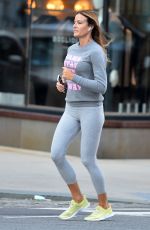 KELLY BENSIMON Out Joging in New York 10/11/2020