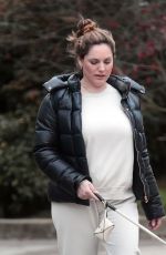 KELLY BROOK and Jeremy Parisi Out with Their Dog in London 10/10/2020