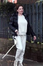 KELLY BROOK and Jeremy Parisi Out with Their Dog in London 10/10/2020