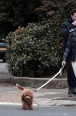 KELLY BROOK and Jeremy Parisi Out with Their Dog in London 10/10/2020
