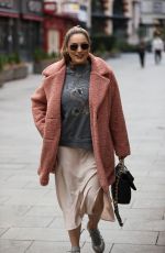 KELLY BROOK Arrives at Global Radio in London 10/22/2020