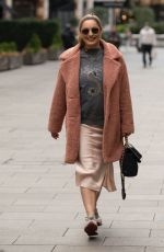 KELLY BROOK Arrives at Global Radio in London 10/22/2020
