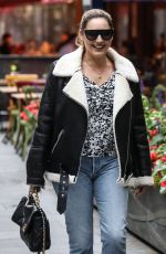 KELLY BROOK Arrives at Global Radio Studios in London 09/30/2020
