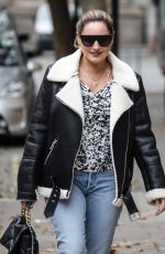 KELLY BROOK Arrives at Global Radio Studios in London 09/30/2020