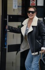 KELLY BROOK Arrives at Global Radio Studios in London 09/30/2020