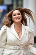 KELLY BROOK Arrives for Her Heart Radio Show in London 10/16/2020