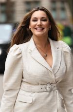 KELLY BROOK Arrives for Her Heart Radio Show in London 10/16/2020
