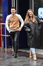 KELLY BROOK Leaves Global Radio in London 10/03/2020