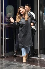 KELLY BROOK Leaves Global Radio in London 10/03/2020
