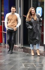KELLY BROOK Leaves Global Radio in London 10/03/2020