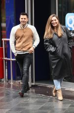 KELLY BROOK Leaves Global Radio in London 10/03/2020