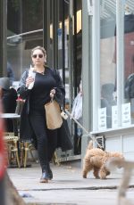 KELLY BROOK Out with Her Dog in Hampstead 10/22/2020