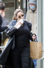 KELLY BROOK Out with Her Dog in Hampstead 10/22/2020