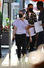 KELLY OSBOURNE and Griffin Johnson Out for Lunch in West Hollywood 10/16/2020