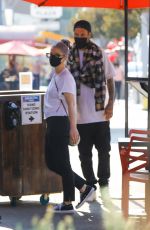 KELLY OSBOURNE and Griffin Johnson Out for Lunch in West Hollywood 10/16/2020